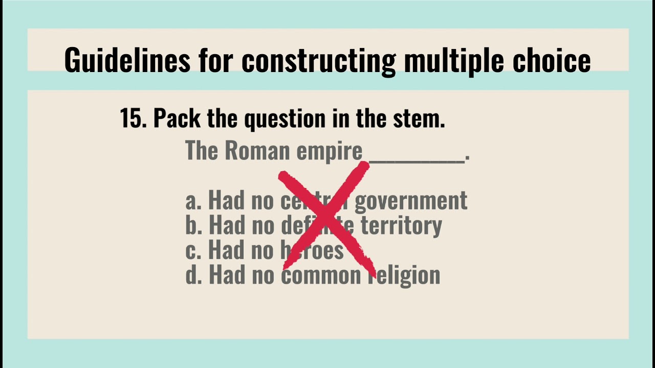 Teacher-made test (part 2)