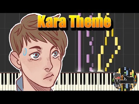 NEW Kara Main Theme - Detroit: Become Human [Piano Tutorial] (Synthesia) HD Cover