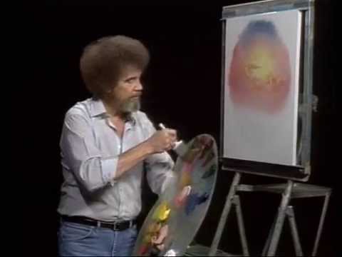 Bob Ross-ボブの絵画教室 ～パステル色の海～　1／2