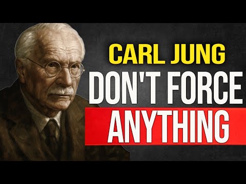 DON'T FORCE ANYTHING IN YOUR LIFE - CARL JUNG