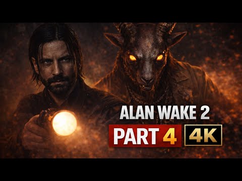 Alan Wake 2 – Cinematic Horror Gameplay | Part 4 | 4K