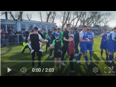 Shoreham FC picking up the league cup