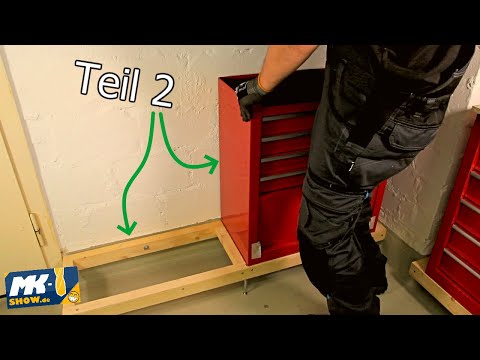✔ Werkstatt Upgrade - Teil 2 - Zwei weitere Schränke + Holzunterkonstruktion erstellen