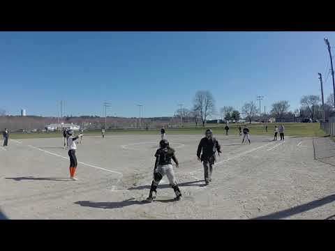 Softball: Middleborough vs  Durfee - April 9, 2018