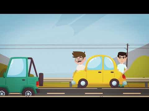 On s'arrête sur la bande d'arrêt d'urgence , seulement si notre vie est en danger !