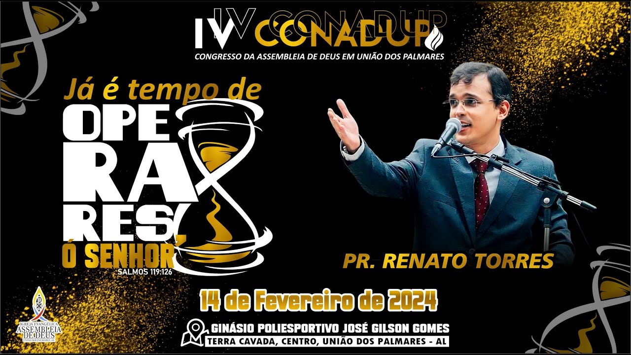 PR. RENATO TORRES - IV CONADUP 2024