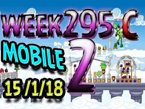 Angry Birds Friends Tournament Level 2 Week 295-C  MOBILE Highscore POWER-UP walkthrough