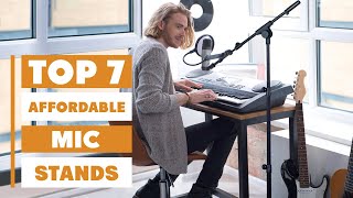 7 Best Value Mic Stands for Home Recording & Podcasting