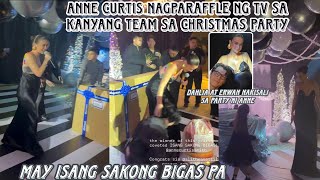 Download lagu Anne Curtis nagparaffle ng 55inch TV sa Christmas party niya may bigas pa 💫 Dahlia sumali sa party mp3