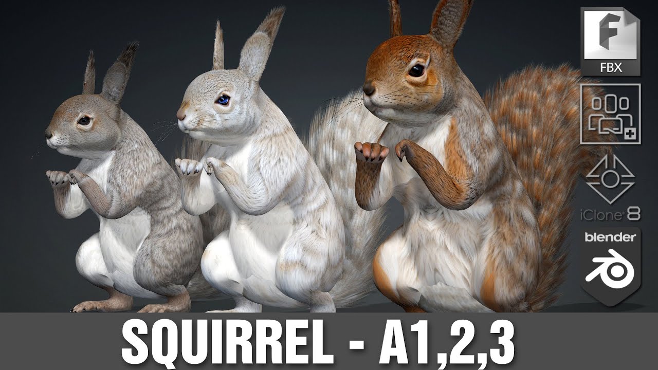 Белка-А2 3D Модель