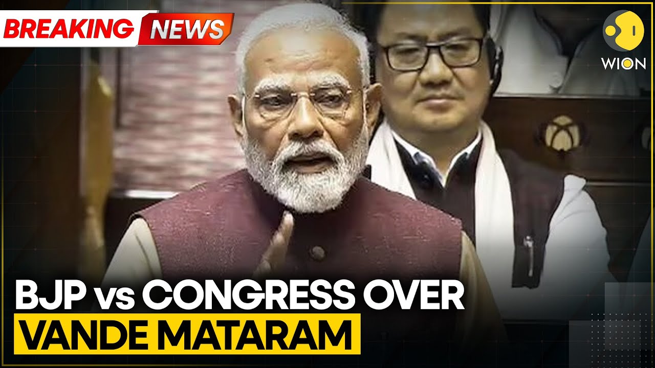 Breaking: BJP vs Congress Over ‘Vande Mataram’ Missing Stanzas | WION