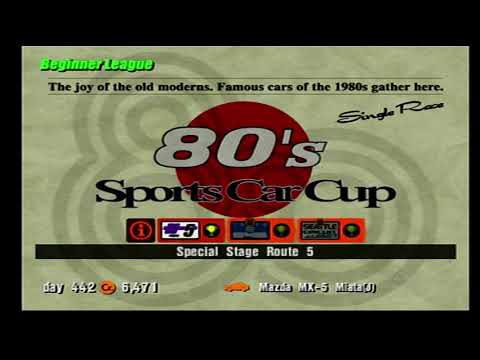 Lets Play Gran Turismo 3 Part 16 80's Sports Car Cup