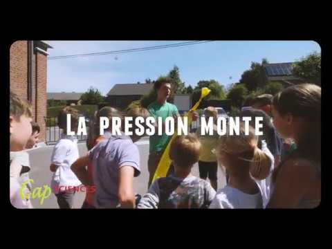 Animation scolaire Cap sciences: la pression monte