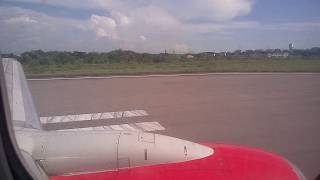 preview picture of video 'Regent Airways Boeing 737-700 flight take-off from CGP to CCU'