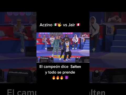 Aczino vs Jair Wong. El campeón hace saltar a todos 🤟🏼😎