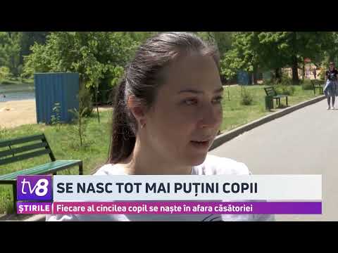 Se nasc tot mai puțini copii. Fiecare al cincilea copil se naște în afara căsătoriei
