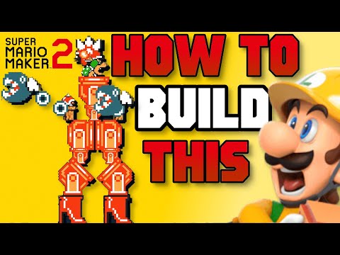 Mecha Bowzilla Tutorial - Super Mario Maker 2