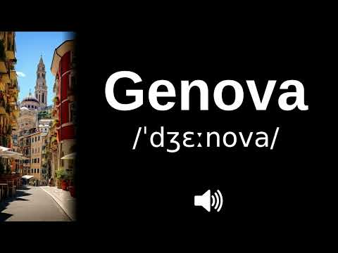 🇮🇹 How to pronounce Genova (CORRECTLY!)