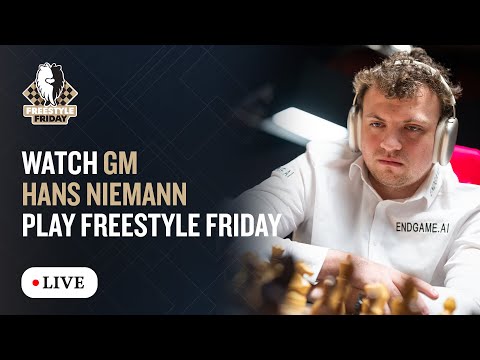 "Hold your Horses" 😂 Hans Niemann plays Freestyle Friday