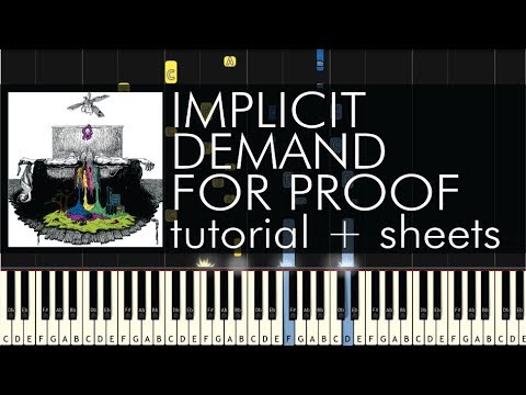Twenty One Pilots - Implicit Demand for Proof - Piano Tutorial + Sheets