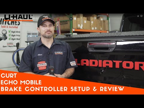 Curt Echo Mobile Brake controller | Setup and Review | CMF51180