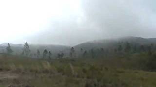 preview picture of video 'Fog from 3100' in Maya Mountains'
