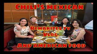 Mexican'American food"eat Chili's mushrif mall abu dhabi, REMarites vlog