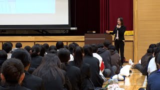 12月4日【びわ湖放送ニュース】草津市の中学生が「薬物乱用防止」を学ぶ