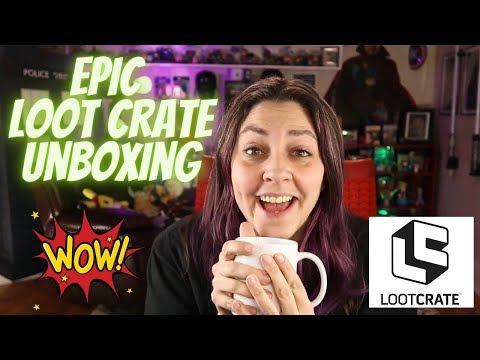 Loot Crate Unboxing: BEST BOX EVER!!!