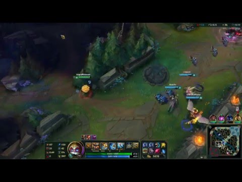 LoL- Heimerdinger vs Fiora Top - Patch 6.1