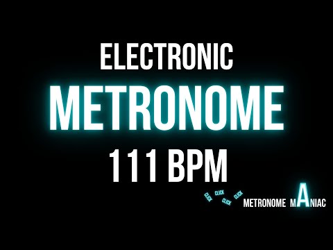 Metronome 111 BPM -  Electronic beep