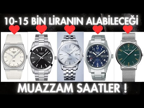Sadece Türkiyedeki 20.000 TL Altı Saatler