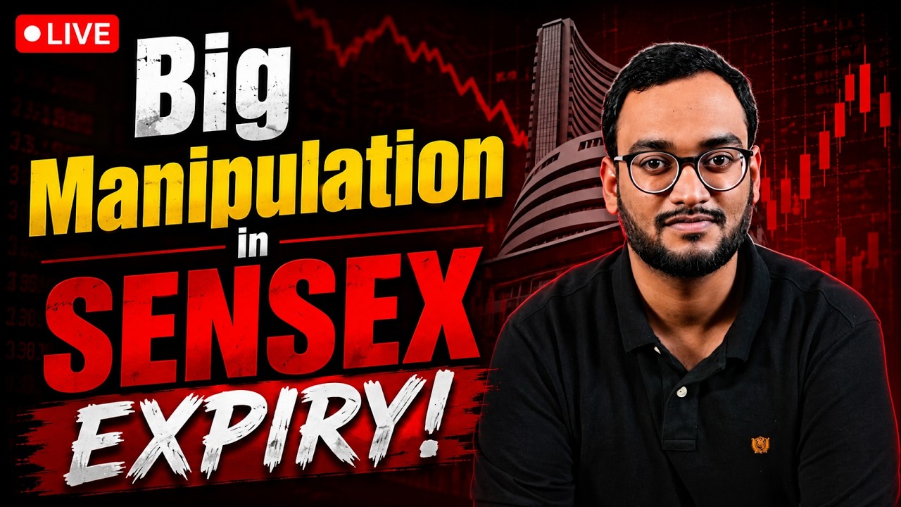 🔴Sensex Expiry Manipulation! | Nifty & Sensex Prediction Tomorrow | 7 Aug | Investographer
