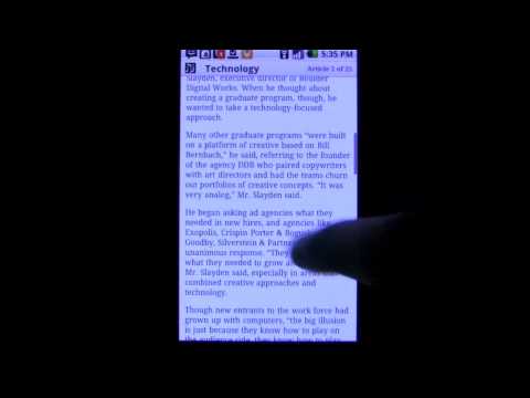 Ny Times Android App Review - AndroidApps.com