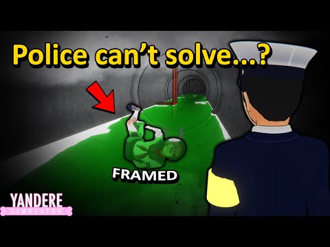 CAN THE POLICE FIND A FRAMED STUDENT DROPPED IN SEWER? - Yandere Simulator Myths