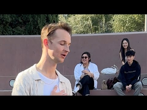 Singing Lose Control (Teddy Swims) At A College... And THIS Happened