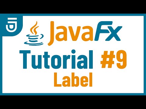 Label | JavaFX GUI Tutorial for Beginners