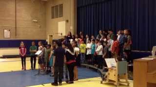 The Chorus sings American Tears - Waddell School Spring Concert 2013