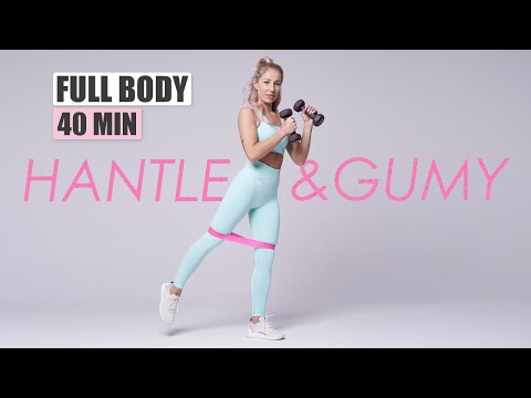 FULL BODY WORKOUT | DUMBBELLS & MINI BANDS 👑 | EFFECTIVE HOME WORKOUT | Agata Zając