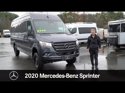 Rare 2019 Mercedes-Benz Sprinter Cargo Van 4x4 - video tour with Roger