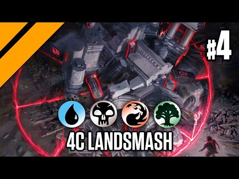 4C Landsmash - Bo1 Standard P4 | Ikoria | MTG Arena