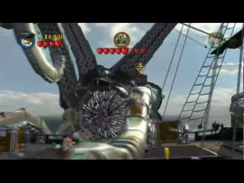 Lego Pirates of the Caribbean Walkthrough - Part 10 - The Kraken (Story Mode)