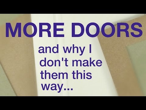 More on Doors and why I don t make them this way 019