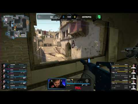 G2 NIKO WITH AN ACE! | PGL Major Stockholm 2021 - G2 vs Entropiq