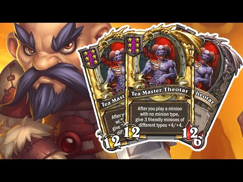 Seven Theotar Crush a Lobby So Easily | Dogdog Hearthstone Battlegrounds