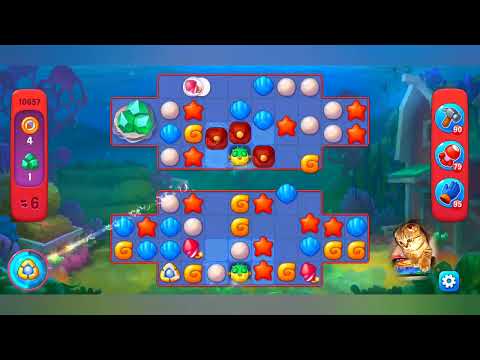 фишдом 2022 # 10657 уровень - прохождение без бустеров # Fishdom,  10657  level - no Boosters.