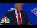 Trump Speaks At World Economic Forum In