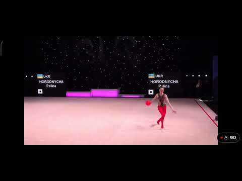 Polina HORODNYCHA UKRAINE - BALL Final - Miss Valentine GRAND PRIX TARTU 2023