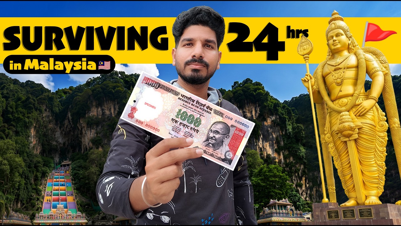 24 Hrs in MALAYSIA with ₹1000 🇲🇾💸