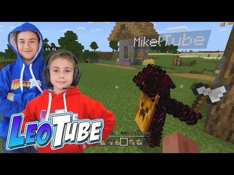 Leo y Mikel continuan su aventura en MINECRAFT